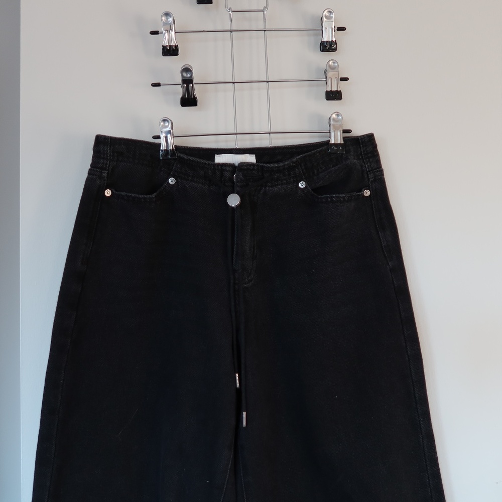 Habitual Drawstring Wide Leg Jeans